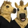 Maschera di cavallo con movimento della mascella