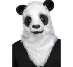 Maschera di panda con movimento della mascella