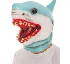 Maschera di squalo blu