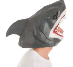 Maschera di squalo grigio
