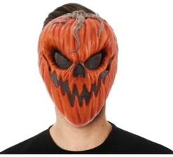 Maschera di zucca spaventosa