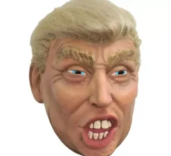 Maschera Donald Trump con capelli
