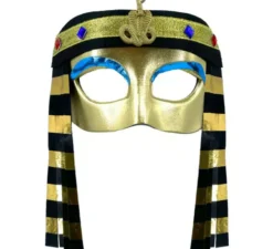 Maschera egiziana dorata di Cleopatra