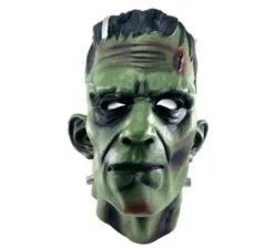Maschera Frankenstein in lattice verde scuro