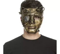 Maschera full face steampunk