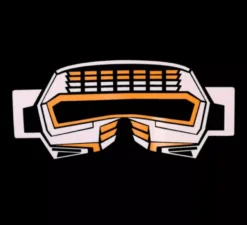 Maschera galattica illuminazione led