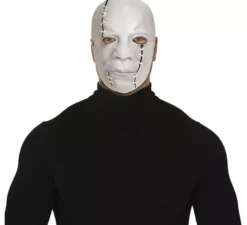 Maschera killer in lattice con cicatrici
