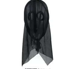 Maschera Killer Sorpreso con cappuccio in PVC