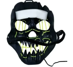 Maschera killer sorridente con luce in PVC