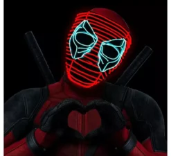 Maschera LED Marvel Deadpool