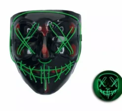 Maschera LED Sinistra in diversi colori