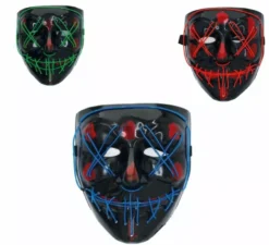Maschera LED Sinistra in diversi colori