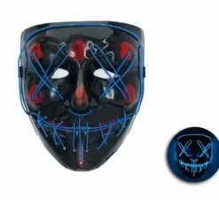 Maschera LED Sinistra in diversi colori
