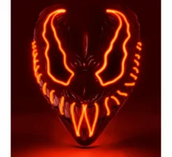 Maschera mostro LED rossa