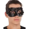 Maschera nera di Steampunk