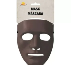 Maschera nera per Halloween