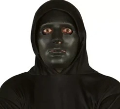 Maschera nera per Halloween