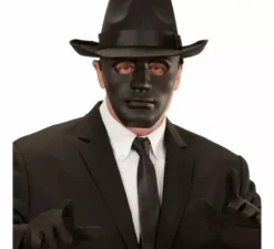 Maschera nera sinistra