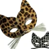 Maschera per gli occhi leopardo in vari colori
