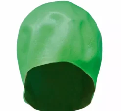 Maschera personaggio in lattice verde pazzo