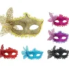 Maschera Piuma Farfalla colori assortiti