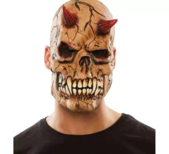 Maschera scheletro demone