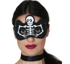 Maschera scheletro infantile per Halloween