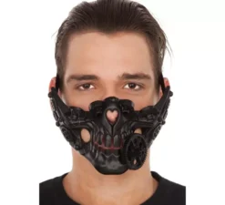 Maschera scheletro Steampunk