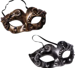 Maschera steampunk in 2 modelli assortiti