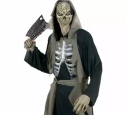 Maschera terrificante da teschio in lattice