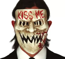 Maschera terrificante Kiss Me