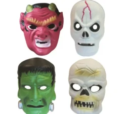 Maschera terrore infantile 4 modelli assortiti