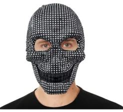 Maschera teschio con diamante