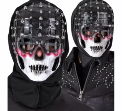 Maschera teschio con punte