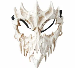 Maschera Teschio Cornuto in Pvc
