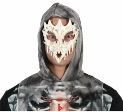Maschera Teschio Cornuto in Pvc