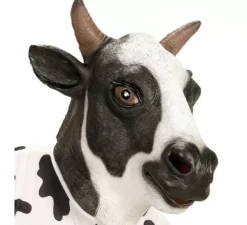 Maschera testa di mucca da latte