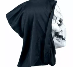 Maschera Uomo Morto con Cappuccio in Pvc
