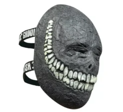 Maschera urbana di Creepy Grinning con effetto neon