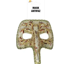 Maschera veneziana con naso allungato