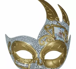 Maschera veneziana con pittura per adulti