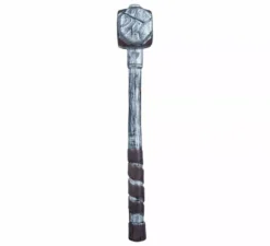 Mazza medievale in argento da 60 cm