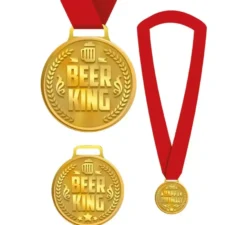 Medaglia del Re della Birra con nastro rosso