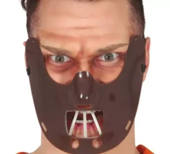 Mezza maschera killer in PVC