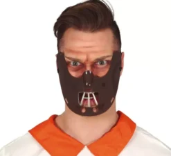 Mezza maschera killer in PVC