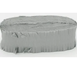 24 m Ghirlanda Crepe Argento
