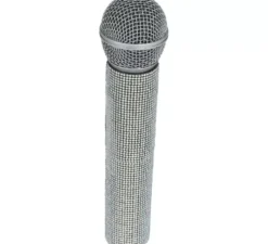Microfono da 21 cm con strass