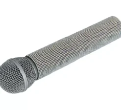 Microfono da 21 cm con strass