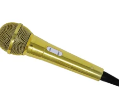 Microfono dorato da 20 cm