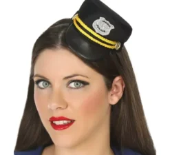 Mini cappellino della polizia